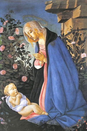 The Virgin Adoring the Sleeping Christ Child